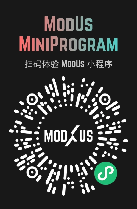 ModUs 小程序二维码